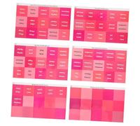 GRADENEVE 6sheets Monthly Index Tabs Sticky Page Markers for Books Planners Notes Easy Annotation Organization for Students Office Use