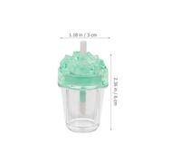 GRADENEVE 7pcs Lip Gloss Tubes with Wand Applicator Refillable Lip Balm Containers Empty Cosmetic Packaging and Travel Use Random Color Random Color