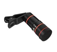 GRADENEVE 8X Telephoto Lens for Smartphone with Clip Long-Focus Monocular Lens Compatible with Mobile Phones