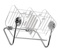GRADENEVE Acrylic Desktop Storage Organizer for Eyeliner and Small Objects with Lightweight Metal Frame, Easy to Carry Table Storage Case Suitable for Dresser Or Office Desk