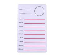 GRADENEVE Acrylic Tray for Evenly Arranging Lightweight Pallet Holder Lash Grafting Tool Natural Wispy Lashes, for Professional Or Home Use for Professional Or Home Use