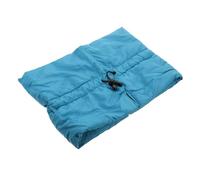 GRADENEVE Adjustable Soft Cat Anti-licking Collar Supple Elizabethan Cone for Post-surgery Comfortable Neck Protection Decorative and Comfortable Cat Collar with Drawstring Design in Blue
