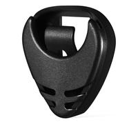 GRADENEVE Black Abs Guitar Pick Holder for Four Picks Secure Storage