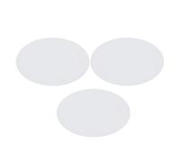 GRADENEVE Canvas Artist 3pcs Oval Cotton Panels Acrylic Paint Boards with Mixed Linen Material, Maintains Vibrant Hues and Prevents Color Seepage for Painting for Artists Studios