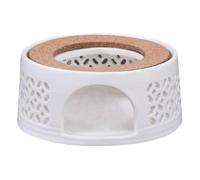 GRADENEVE Ceramic Heating Base Teapot with Non- Bottom Warmer Japanese Style for Heating Tea at Home Or Tea House