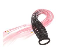 GRADENEVE Colored Braid Ponytail Extension for Made of High Temperature Silk with No Shedding and Lightweight Hair Rope, Comfortable for Daily Life and Cosplay Use