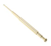 GRADENEVE Copper Sturdy Golden Brass Material with Spring-Loaded Probe Acupressure Pen for Auricular Point Detection and Therapeutic Pressure Application for Ear Pressure Massage