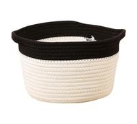 GRADENEVE Cotton Exquisite Craftsmanship Storage Basket Decorative for Home Use Rope and Easy to Organize Desktop Sundries and Snack Holder, Hand-made with Decorate Your House