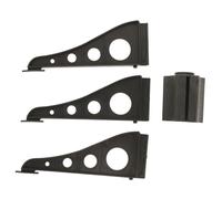 GRADENEVE Detachable Green Christmas Tree Stand Base for Artificial Trees Sturdy Xmas Tree Holder with Spare Feet Ideal for Replacement and Pop Up Trees