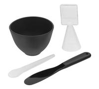 GRADENEVE DIY Facial Mask Mixing Bowl Set for Women with Silicone and Pp Material, Includes Applicator, Measuring Spoon, and Mixing Rod, Easy to Use for Skincare Learners and Hairdressing