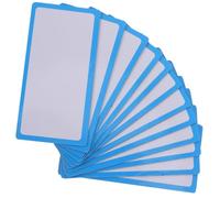 GRADENEVE Dry Erase Labels Versatile Application Magnetic 12pcs with Coated Paper and Soft Magnet, Simple Design Magnetic White Board Tags for Classroom Organization and Office Management