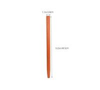 GRADENEVE Extended Hardwood Wooden Hoe Handle Replacement for Garden Tools Ergonomic Non-Slip Grip Fit for Sickles Shovels Farming Tool Accessories