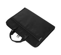 GRADENEVE Fireproof Accordion File Organizer Bag Large Capacity Expanding Document Folder with Handle for Important Certificates Receipts and Bills