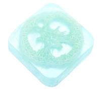 GRADENEVE Handmade Loofah Soap Bar 100G Exfoliating Natural Bathing Soap with Rose Essential Oil for Face and Body Uk