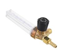 GRADENEVE High Precision Argon Flow Meter with Control Valve for Easy Installation Suitable for Pharmaceutical and Chemical Industry Applications Random Color