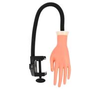 GRADENEVE High Simulation Practice Fake Hand Model for Manicure Training with Movable Fingers Made of Plastic, Convenient for Nail Art Beginners and Salon Artists to Practice Nail Art