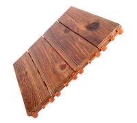 GRADENEVE Interlocking Wooden Decking Tiles for Patio and Balcony Floor Covering, Quick Installation, Safe and Stable Surface, Unique Design Detailed Craftsmanship, Garden Flooring Solution