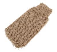 GRADENEVE Jute Bath Gloves with Fullwrap Design and Thumb Glove Shape for Better Grip, Exfoliating Shower Mitts for Men and Women, for Scrubbing Dead Skin and Bath Spa Use