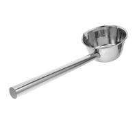 GRADENEVE Kitchen Water Ladle Stainless Steel Long Handle Mirror Polished Time-Saving Easy to Clean Silver Household Water Scoop for Kitchen and Home Use