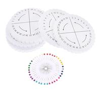 GRADENEVE Kumihimo Braiding Tool Round Foam Weaving Discs with Needles for Handmade Bracelet Making Jewelry Craft Kit Durable Practical Beading Board for Kumihimo Cord Weaving Random Color