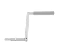 GRADENEVE Manual Awning Crank Handle Replacement for Window Opener with Zinc Alloy Construction, No Electricity Required, Suitable for Emergency Use in Bedrooms and Offices