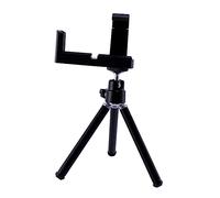 GRADENEVE Metal Triangular Phone Tripod Stand for Smartphones and Cameras Portable Mini Holder Adjustable Functionality Lightweight Design Suitable for Travel and Desktop Use