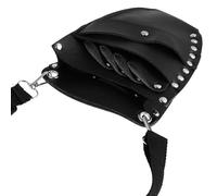 GRADENEVE Multi-Functional Hairdressing Tool Bag with Waist Belt Portable Scissors and Comb Storage Pouch for Hair Stylists Compact Lightweight Salon Waist Pack for Hairdressing Essentials