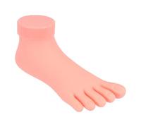 GRADENEVE Nail Art Practice Right Foot Model Soft Flexible Manicure Training Tool for Women Professional Foot Nail Practice and Manicure Exercises