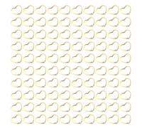 GRADENEVE Nail Studs Elegant Golden for Nail Art Decoration Metal Heart Shaped 500pcs Rivet Manicure Accessories to Create Unique Designs for Festivals and Parties