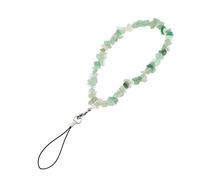 GRADENEVE Natural Crystal Agate Phone Lanyard Adjustable Mobile Phone Hanging Rope Wrist Strap Multi-Color