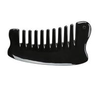 GRADENEVE Natural Ox Horn Portable Pocket Comb Hair Scalp Massage Comb with Multi-functional Design to Calm the Mind and Soothe Stress for Men and Women for Daily Relaxation and Scalp Care