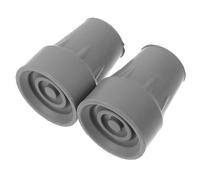 GRADENEVE Non-Slip Rubber Tips for Everyday Use and Travel Stability 2pcs Heavy-Duty Crutch Foot Replacement Excellent Traction, Sturdy Rubber Material for Canes and Crutches