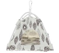GRADENEVE Parrot Hanging Nest Sleeping Bed Cloth and Iron Wire