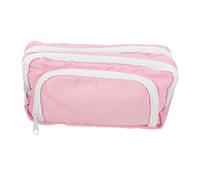GRADENEVE Pastel Pencil Case Storage Bag Zipper Pencil Bag for School Large Capacity Stationery Holder