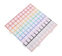 GRADENEVE Plastic Fuse Beads Pegboard with Flexible Interlocking Design Smooth Surface Bead Template Board for DIY Jewelry Making Group Craft Projects Classroom Use