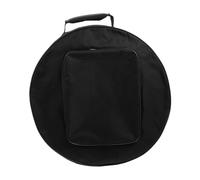 GRADENEVE Portable Snare Drum Bag Padded Storage Case for Marching Percussion Instruments Lightweight and Impact-resistant Musical Instrument Carry Bag in Black