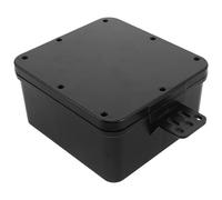GRADENEVE Power Wheelchair Battery Carrier Case with Side Hanging Design, Impact Resistant Black Plastic, Tailored Compatibility for 12a Electric Wheelchair Battery, Efficient Airflow