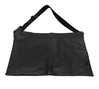 GRADENEVE Professional Makeup Brush Bag with Belt in Black Pu Material, Portable and Comfortable Waist Bag for Makeup Artists, for Recording and On-site Shooting