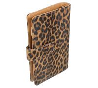 GRADENEVE PU Leather Budget Binder Shell with Magnetic Buckle Refillable Portable Notepad Cover for Cash Book Organization Card Pocket Planner for Personal and Office Use