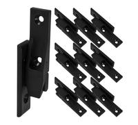 GRADENEVE Quick Connect Joints Versatile Use 10 Sets with Male and Female Connectors , Concealed Design for Wall Panels and Furniture for Interior Designs and Cabinet Mounting