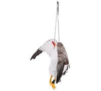 GRADENEVE Realistic Dead Seagull Model for Outdoor and Home Use, Sturdy Composite Material Excellent Craftsmanship, Lifesize Bird Decor That Is Not Easy to Break Or Deform
