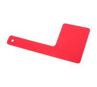 GRADENEVE Red Acrylic Mailbox Flag Replacement Kit with Eye-catching Colour and Weather Resistant Material, Multi-directional Mailbox Signal Flag for Outdoor Use, Modern Sl esign