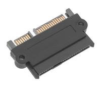 GRADENEVE Reliable Serial Ata to Sas Adapter for Hard Disk Drives, Black Abs and Copper Material with Sl esign, Versatile Converter Suitable for Computer Motherboards and Servers