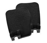 GRADENEVE Replacement Wheelchair Footrests 1 Pair Universal Stable Elevating Footplates Leg Rest Pedals for Patient Mobility Aid Accessories
