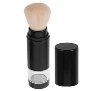 GRADENEVE Retractable Travel Foundation Brush Portable Design with Refillable Bottle, Lightweight Face Blush Brush for Easy Powder and Liquid for Daily Makeup and Party Looks