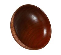 GRADENEVE Round Wooden Sauce Dish for Condiments Seasonings Dipping Sauces Retro Food Serving Plate for Sushi Ketchup and More Friends