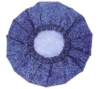 GRADENEVE Shower Cap for Men Oxford Cloth Bath Cap Delicate Printing for Swim and Shower Keeps Hair Dry Men's Bath Supply