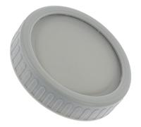 GRADENEVE Silicone Mason Jar Lid Set with Detachable Pad and Strong Pp Material, Sustainable Wide Mouth Canning Lids for Reusable Jar Tops, for Kitchen and Food Storage