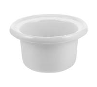 GRADENEVE Slow Cooker and Versatile Cooking with Even Heat Distribution Ceramic Pot for Slow Cooker Accessories White Ceramic Inner Pot Suitable for Home and Restaurant Use