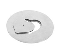 GRADENEVE Stainless Steel Candle Jar Topper Lid Shade with Extinguishing Snuffer Decorative Cover for Small Candle Jars Protective Wax Splash Guard
